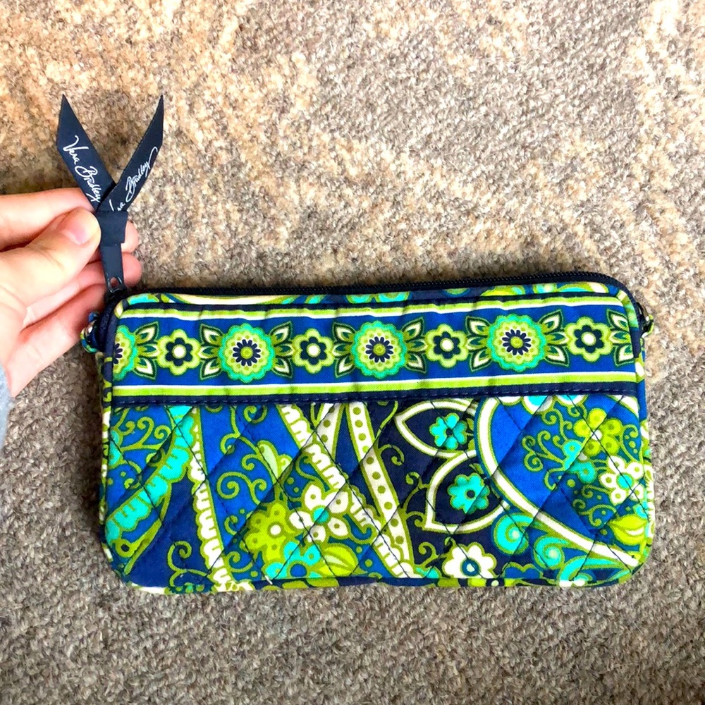 Vera Bradley Paisley Wristlet